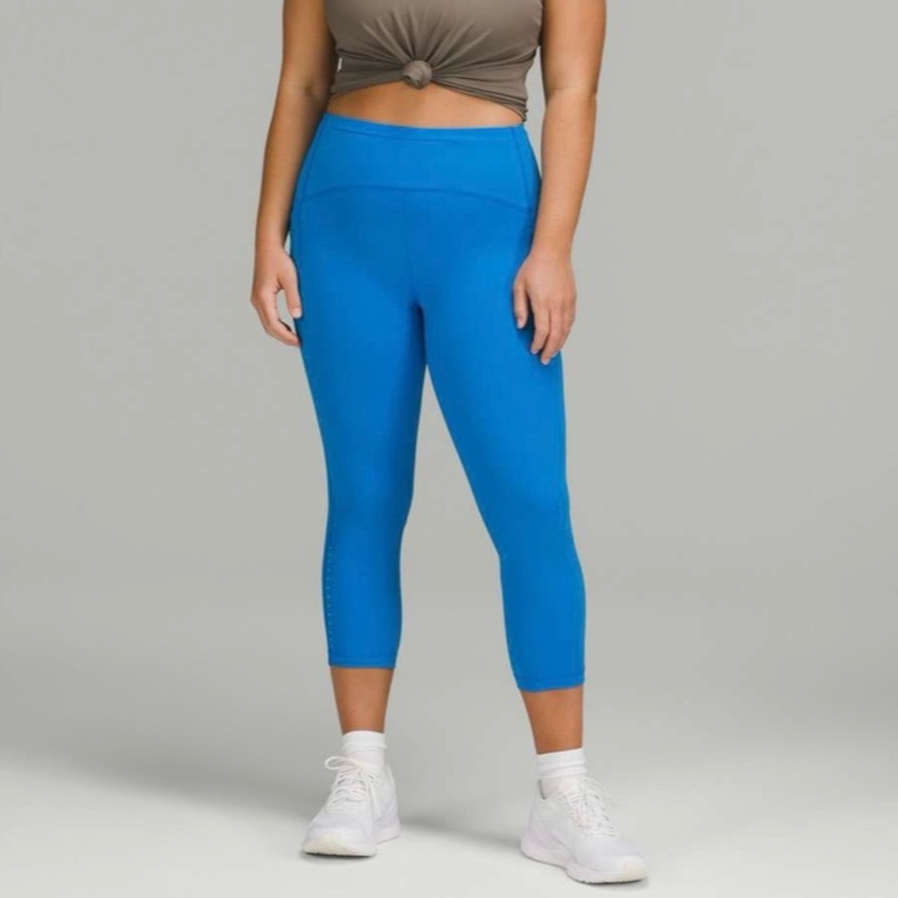 NWT Swift Speed Crop 21” in Poolside, Sz 6